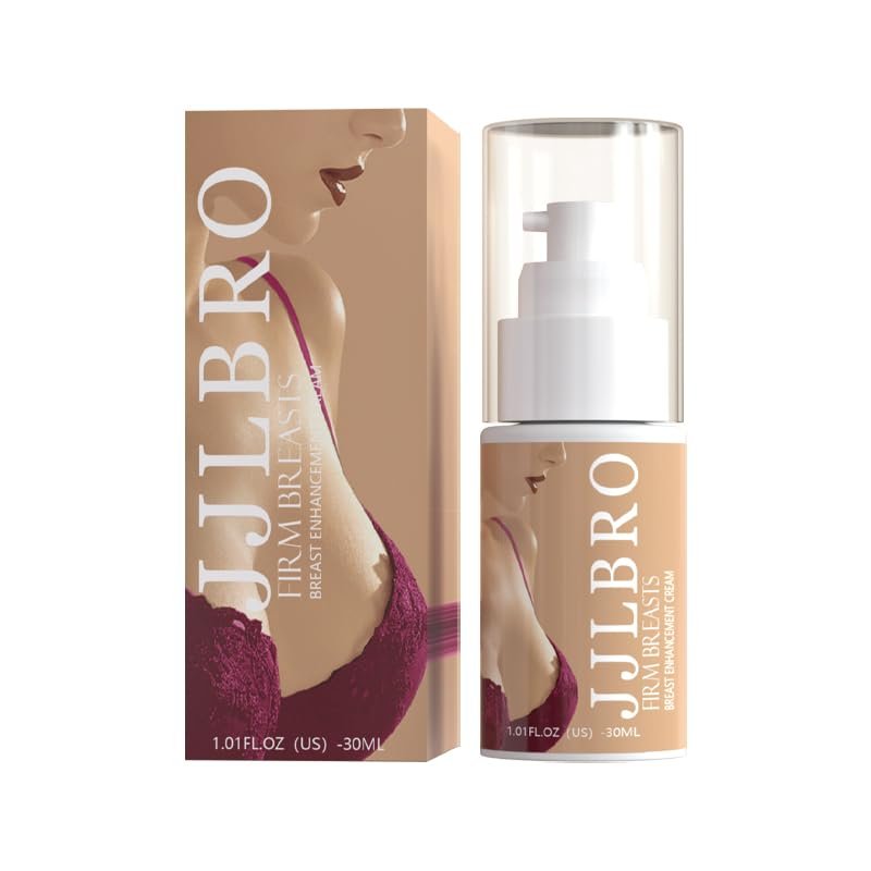JJLBRO Firm Breast Enhancement Cream for Quick Growth: Enhances, Lifts & Firms Breasts – Unscented, Hypoallergenic Enlargement Gel for Women