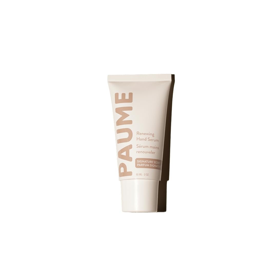 PAUME Renewing Hand Serum for Dry, Aging Skin With Hyaluronic Acid, Niacinamide and Vitamin C, Improve Skin Elasticity, Youthful-looking Hands, 2 oz
