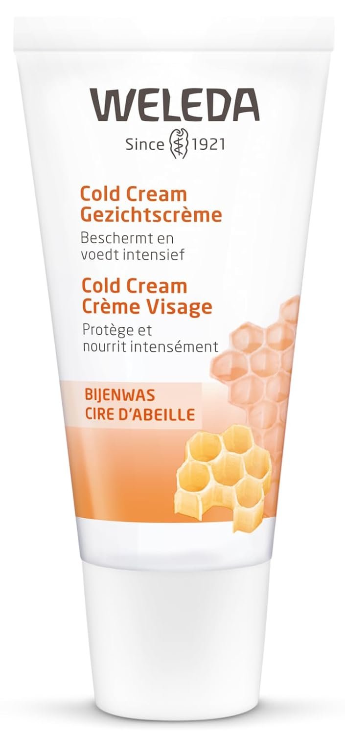 Weleda Deep Moisture Facial Balm, 1 Fluid Ounce, Plant Rich Moisturizer with Sweet Almond Oil