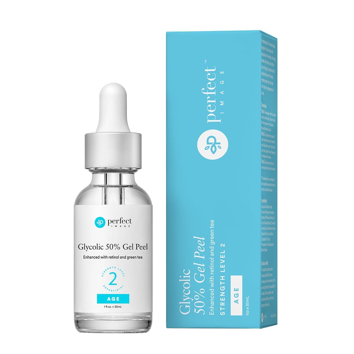 Glycolic Acid 50% Gel Peel – Enhanced with Retinol & Green Tea Extract (Professional Skin Peel)1 ounce