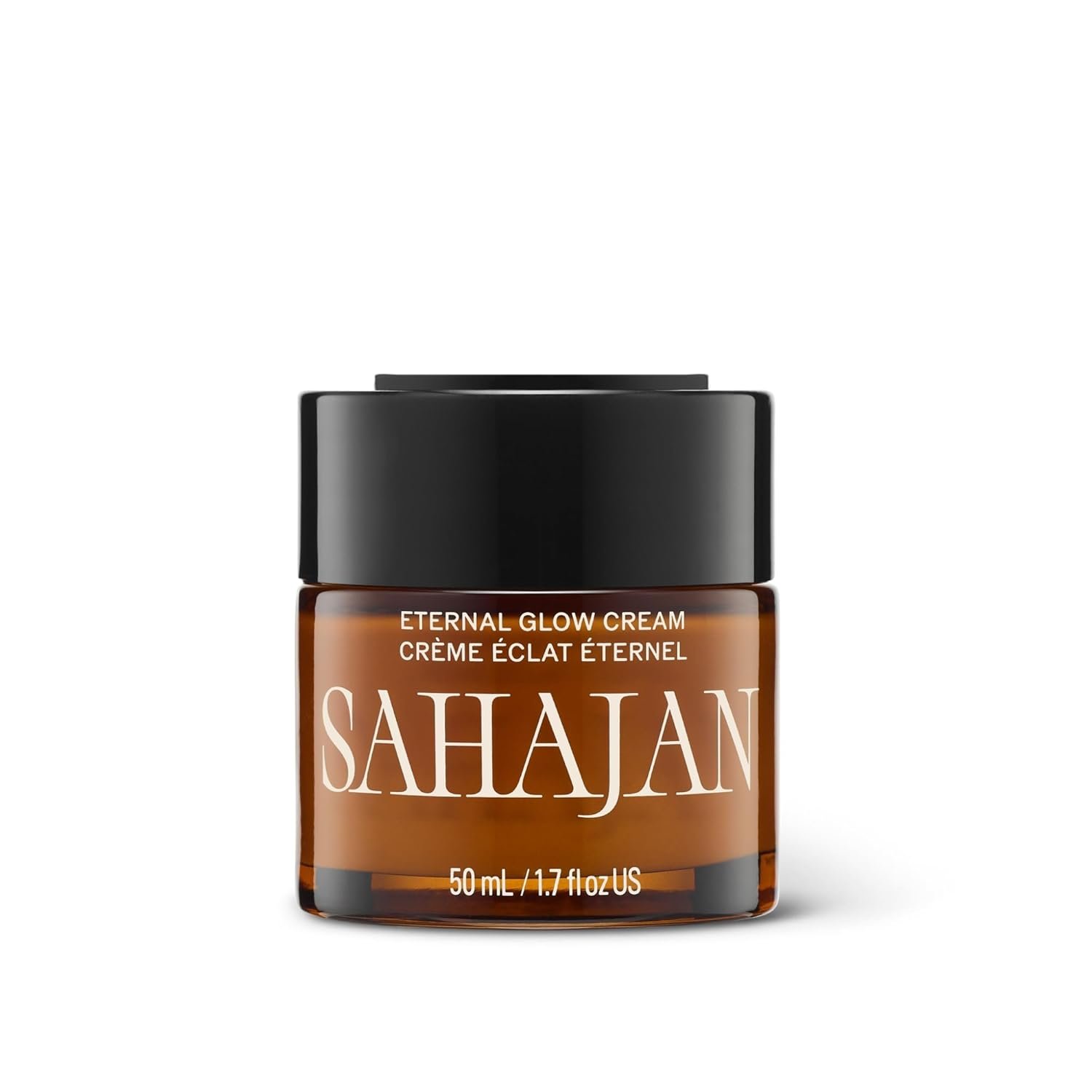 Sahajan Eternal Glow Bakuchiol Moisturizer, Retinol Alternative Face Cream with Vitamin C, Ceramides & Saffron, Brightening Anti Aging Bakuchiol Cream for Dark Spots, Fine Lines, Wrinkles, 1.7 oz