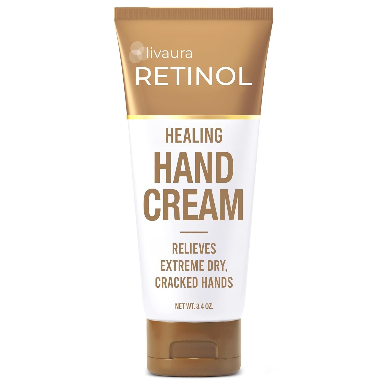 LIVAURA Hand Cream – Moisturizing Hand Cream for Dry Cracked Hands, Hand Lotion for Dry Skin, Hydrating Hands Cream for Women, Non Greasy Hands Moisturizer, Travel Size