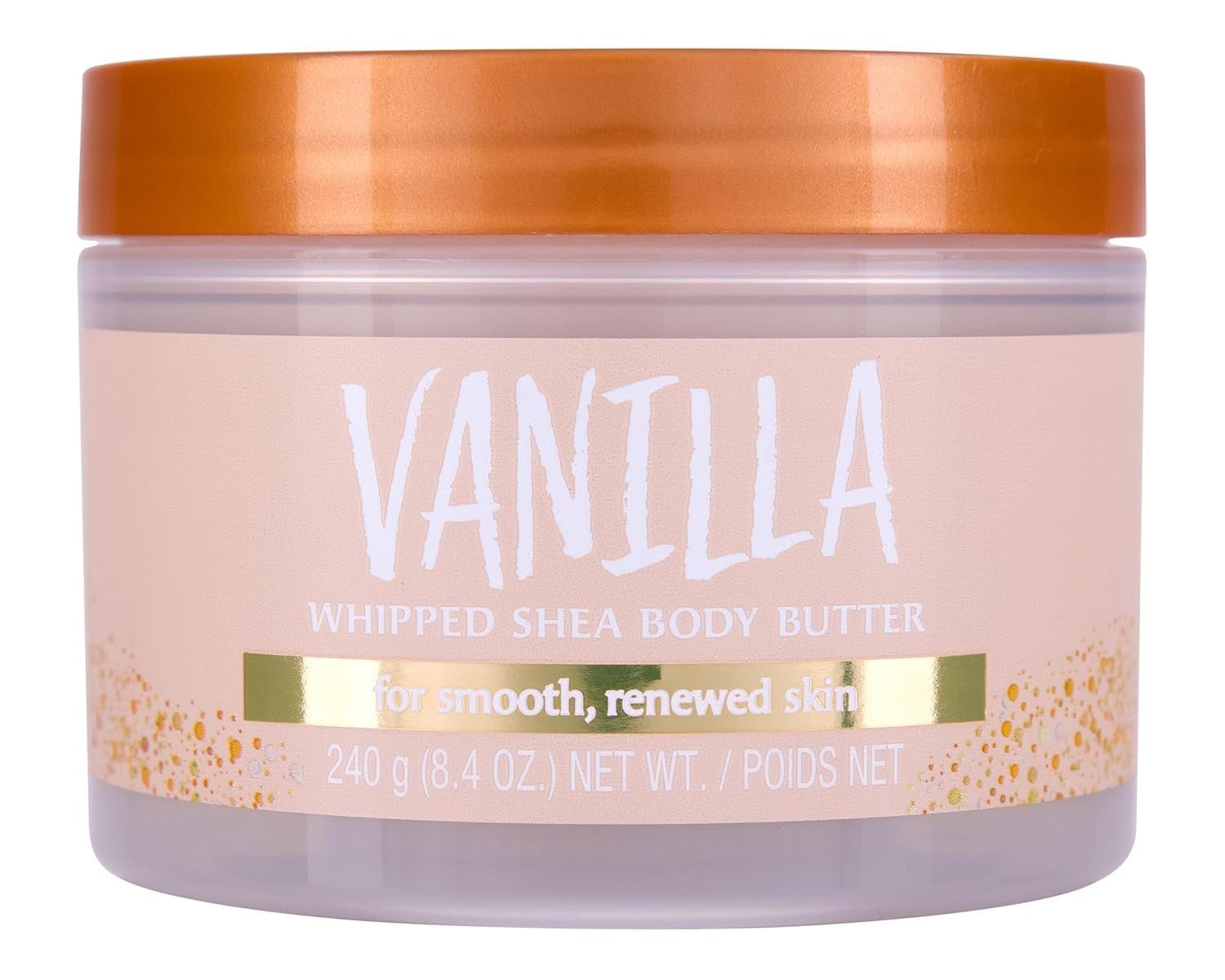 Tree Hut Vanilla Whipped Shea Body Butter, Long-Lasting Hydration for Soft, Smooth Skin, Nourishing Essential Body Care, Lightweight Moisturizer, 8.4 fl oz