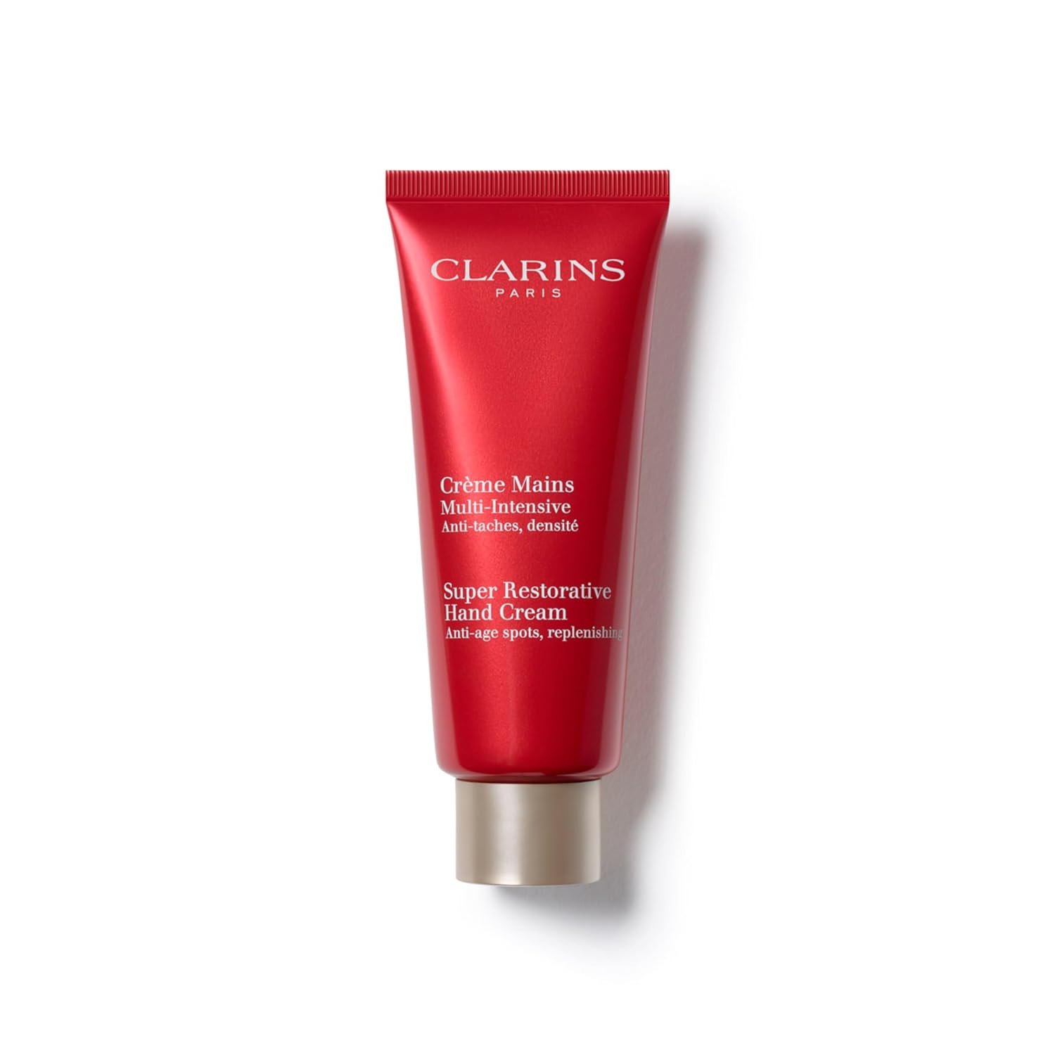 Clarins Super Restorative Hand Cream | Anti-Aging | Targets Dark Spots and Wrinkles | Promotes Youthful-Looking Hands Immediately and Over Time | Shea and Mango Butters Nourish, Soften and Smoothe