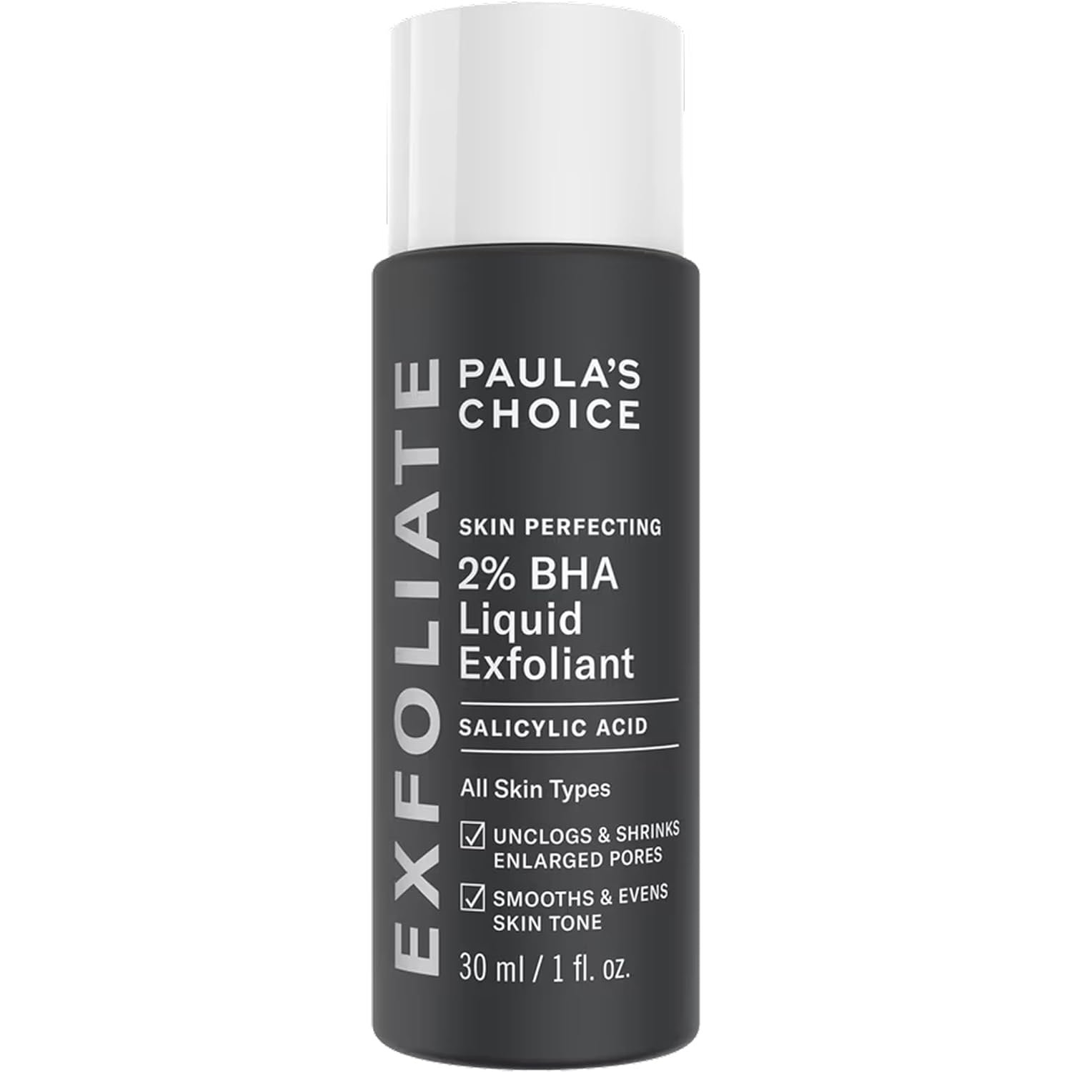 Paula’s Choice SKIN PERFECTING 2% BHA Liquid Exfoliant with Salicylic Acid, Facial Polish for Pores, Wrinkles & Fine Lines, Suitable for Blackhead-Prone Skin, Fragrance-Free