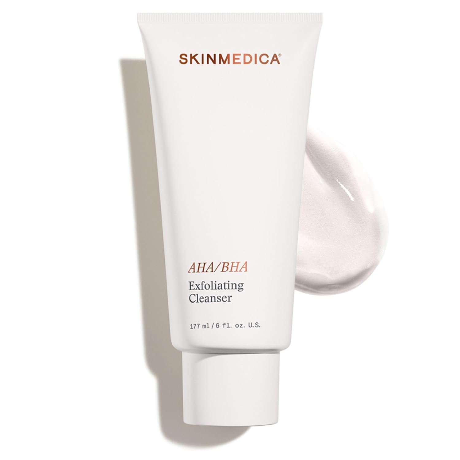 SkinMedica AHA/BHA Exfoliating Face Wash (NEW PACKAGING),Gentle Facial Exfoliating Scrub with Jojoba Oil for Smoother, Radiant Skin – Helps Improve the Appearance of Skin Tone & Texture (6 Fl Oz)
