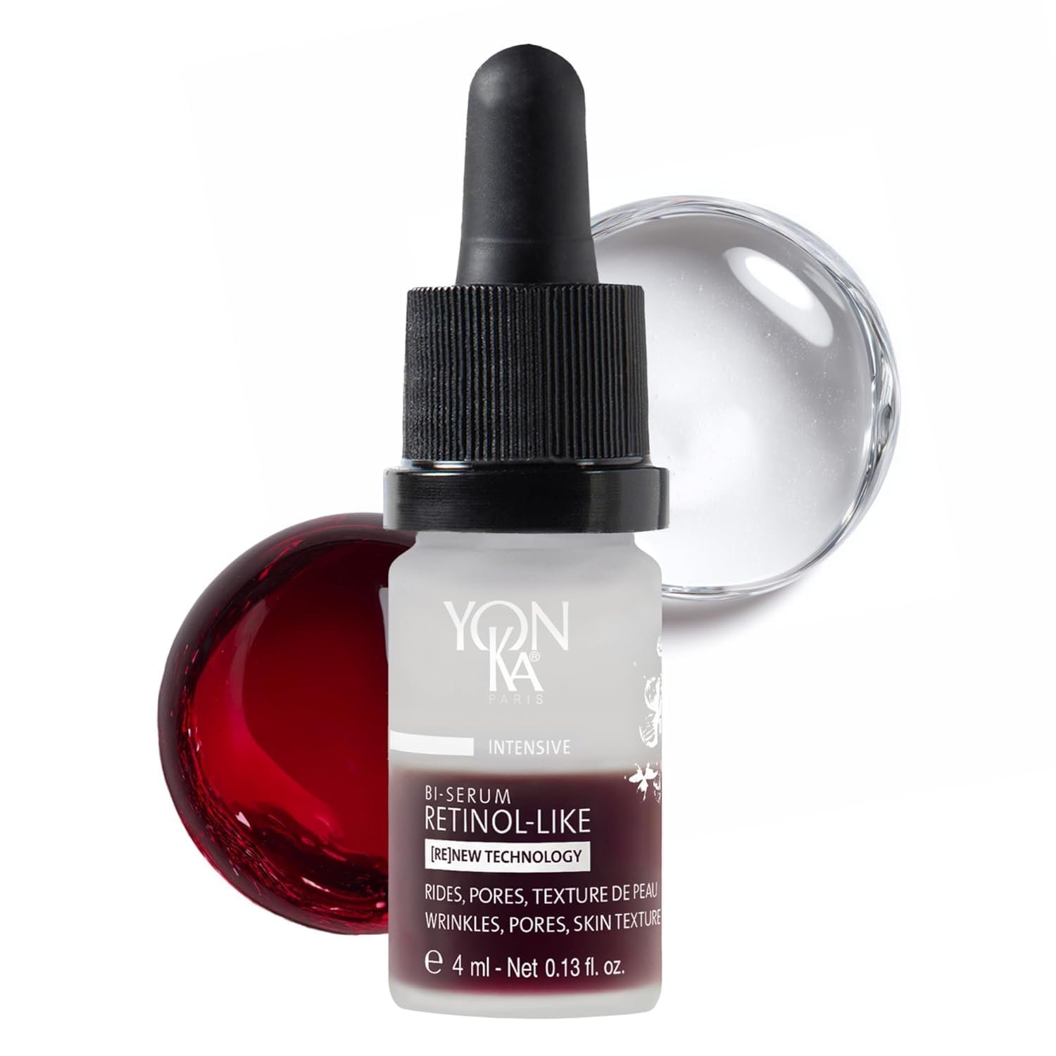 YonKa Paris | Advanced Retinol Alternative Bi Serum | Biomimetic Microalgae and Mastic Tree | Smooths Wrinkles, Refines Pores, Firms Skin | All Skin Types