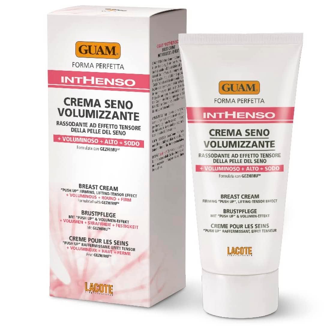 GUAM Intense Breast Firming and Lifting Cream | Natural Skin Tightening Cream – Breast Enhancement Cream with Skin Moisturizer – Breast Enlargement & Breast Growth – 5.07 OZ | By Guam Beauty