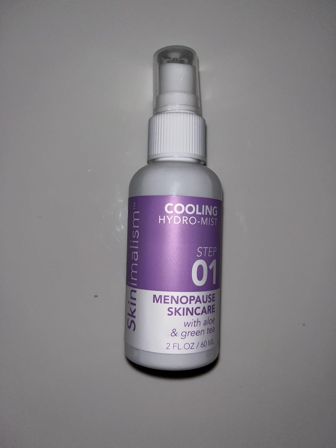 Cooling Hydro-Mist Spray, Menopause Skincare, Step 01, with Aloe & Green Tea, 2 Fl Oz