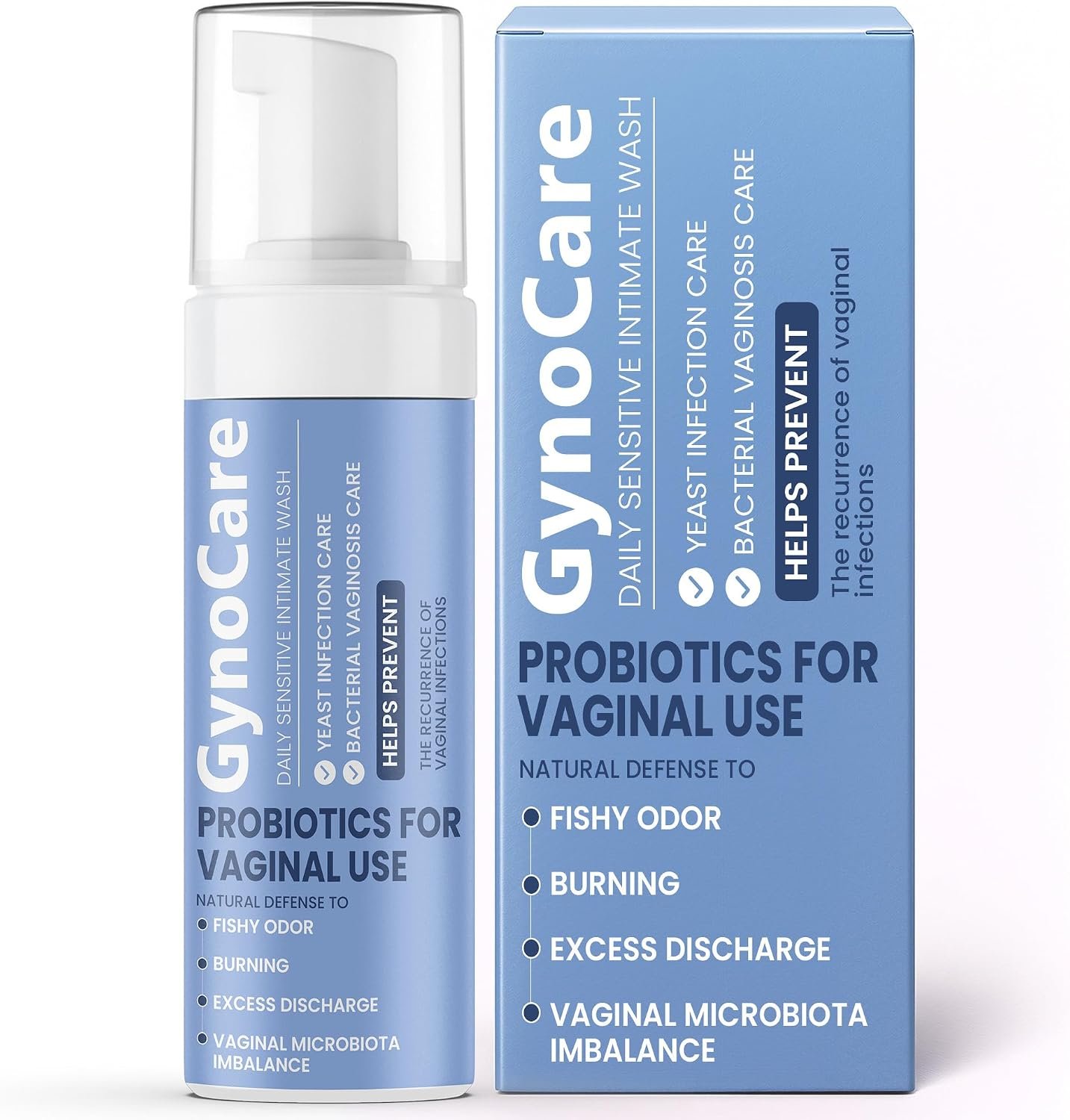 Feminine Wash | pH Balance for Women | Probiotics for Women | Daily Cleanser for Yeast Infection Treatment, Odor, Irritation Relief, Moisturizing | Intimate Feminine Wash for Bacterial Vaginosis