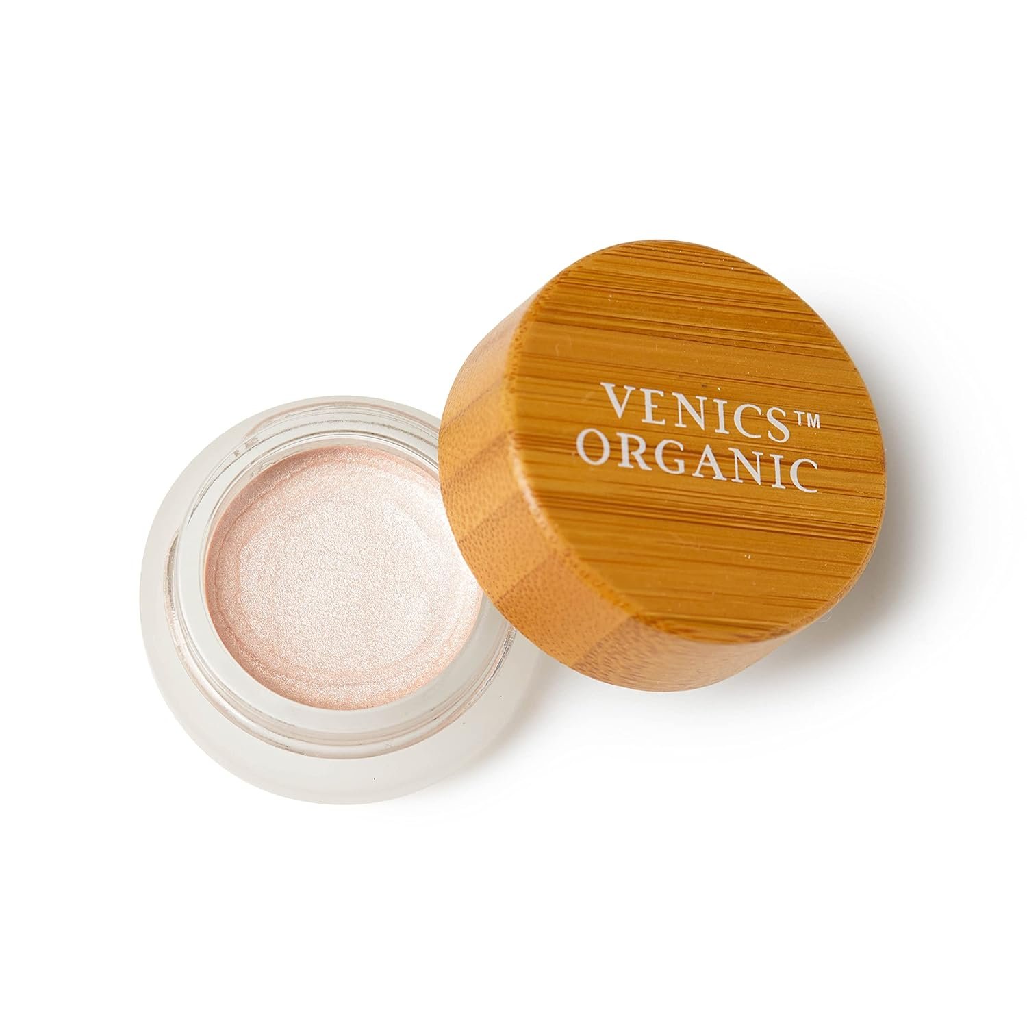 ORGANIC Diamond Glow Melted Organic Highlighter | 100% Natural, Vegan and Cruelty-Free | First Christmas (Sparkling rose gold)