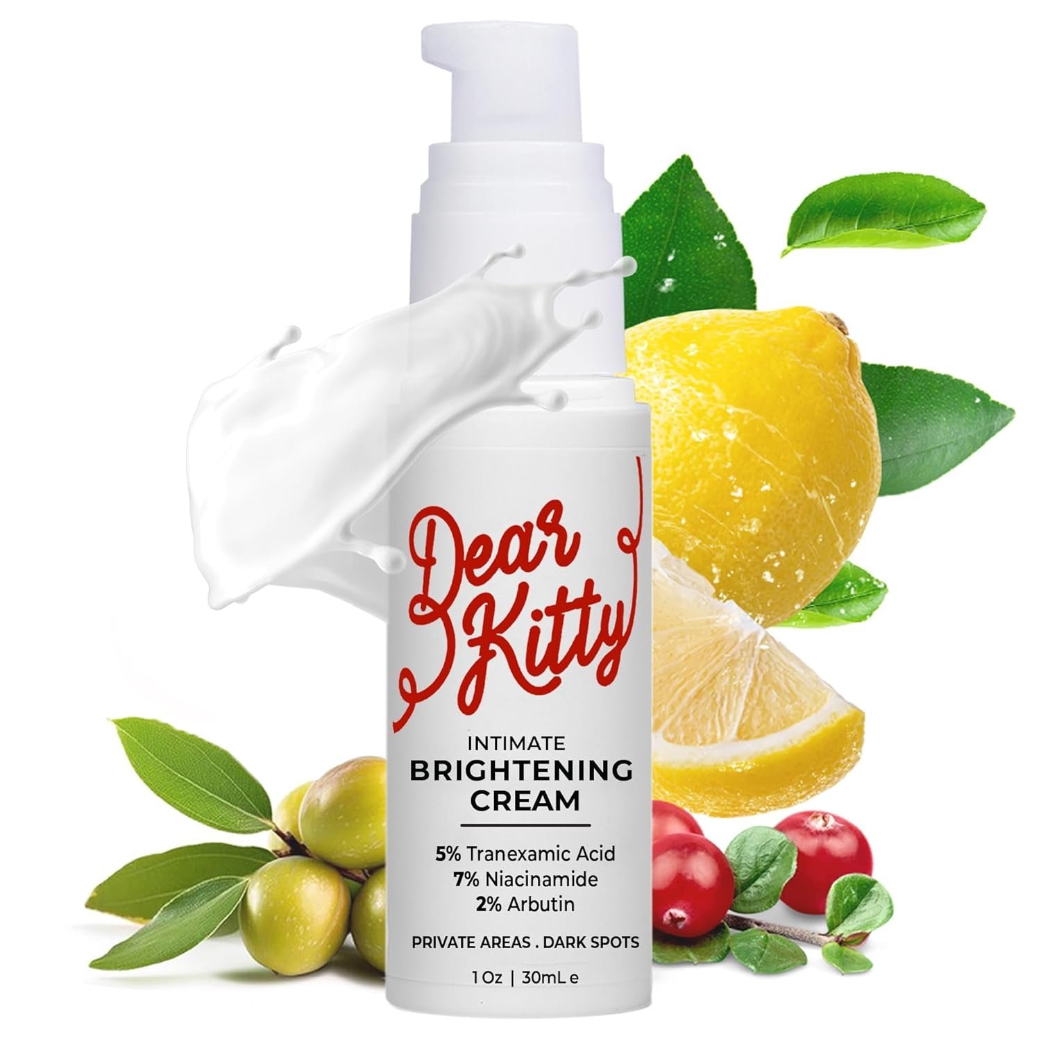 Dark Spot Correcting Cream for Intimate Areas – Intimate Lightening & Brightening Cream for Women Bikini Line Inner Thigh & Underarm Whitening Tranexamic Acid & Niacinamide Sensitive Skin Safe 1oz