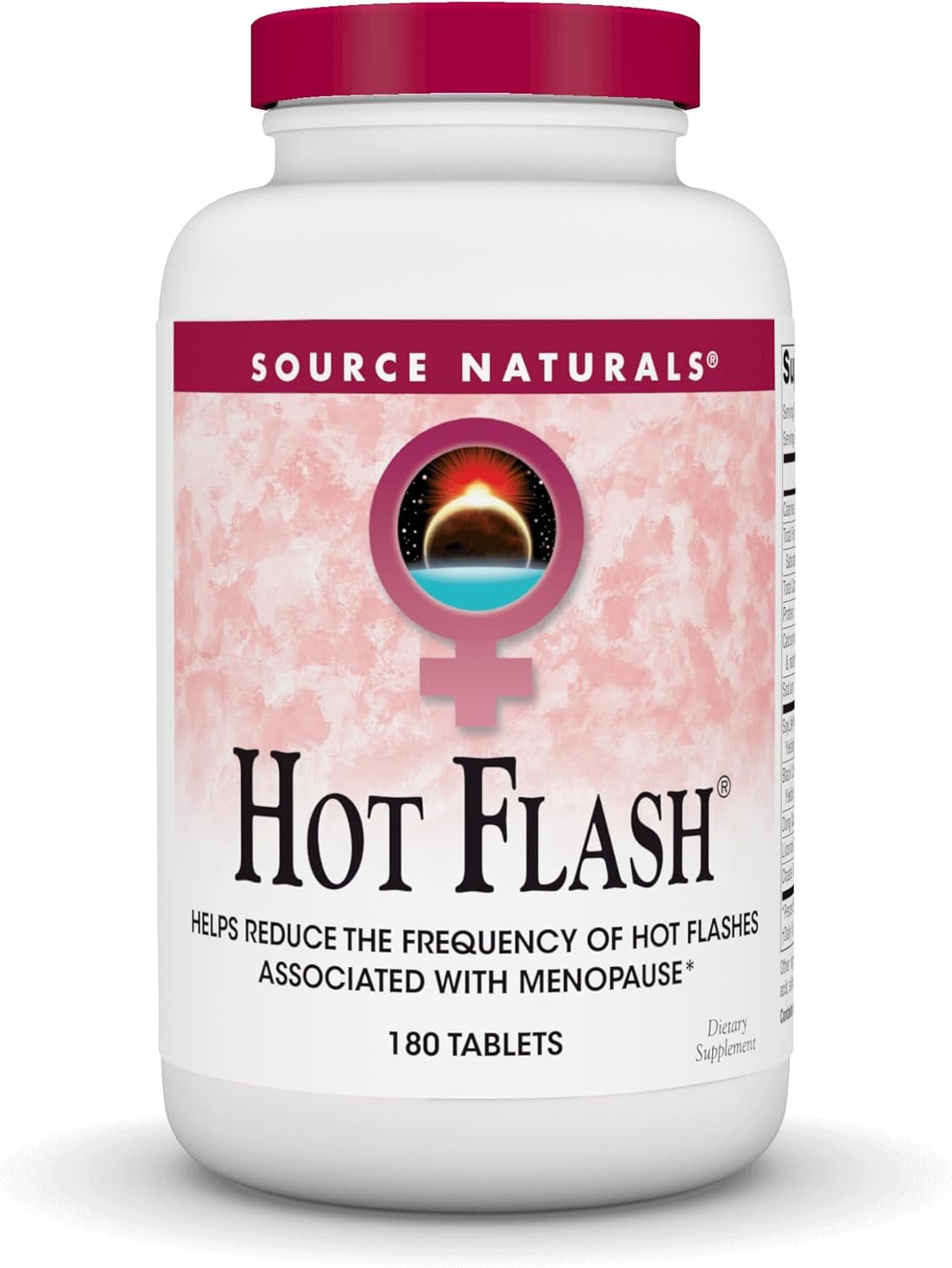Source Naturals Hot Flash – Helps Reduce The Frequency of Hot Flashes Associated with Menopause, Non-GMO Soy – 180 Tablets – 60 Day Supply