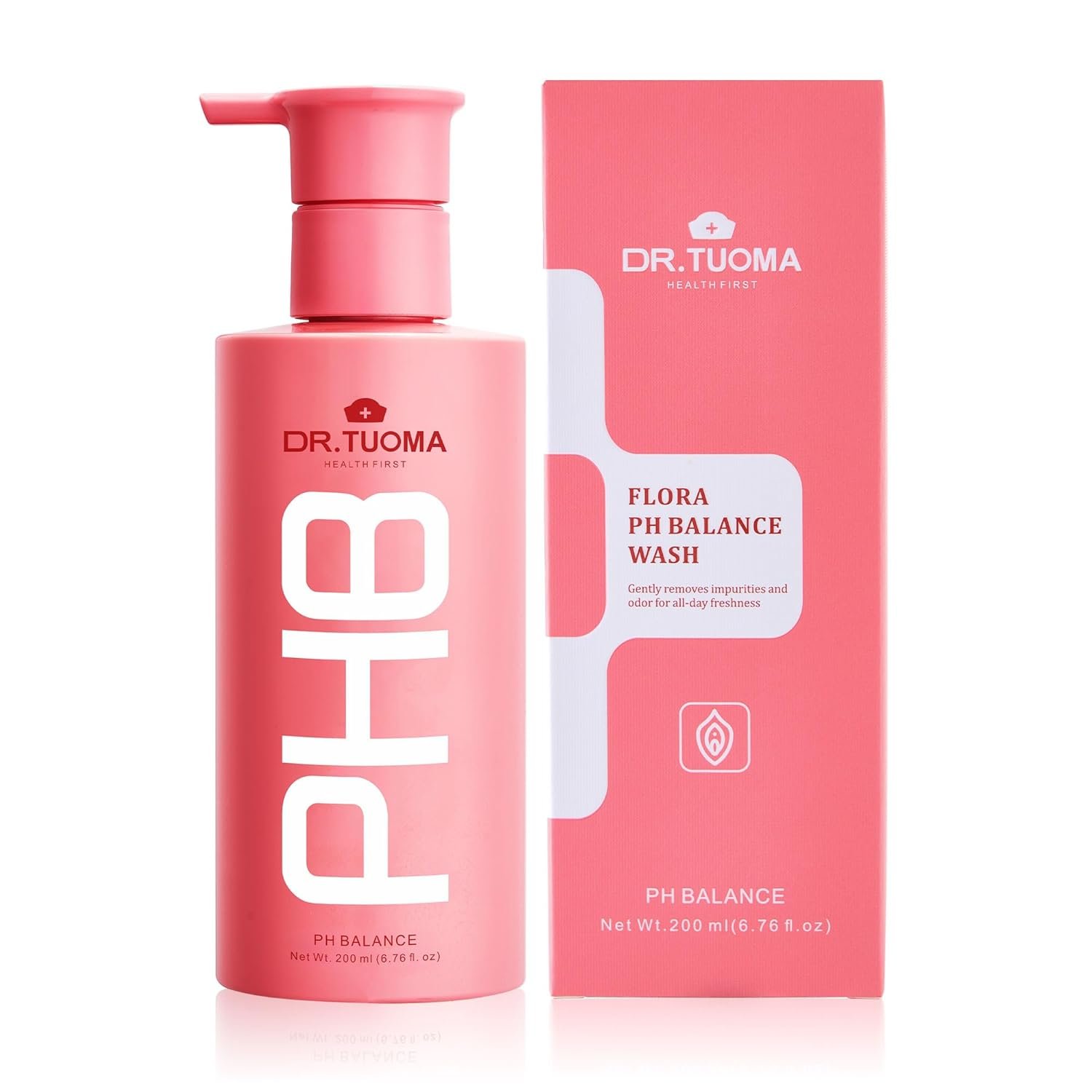 pH Balanced Feminine Wash for Women, Odor Control, 6.7 Fl Oz